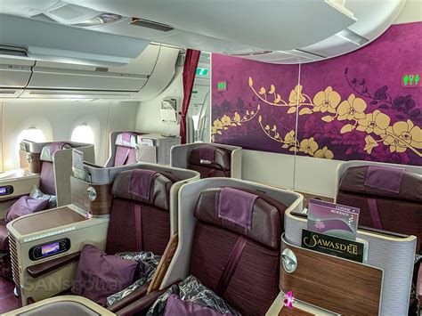 Thai Airways A350 900 Business Class Review Bangkok To