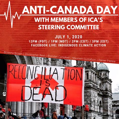 Anti Canada Day With Ica — Indigenous Climate Action