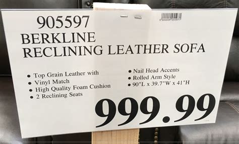 Click to see our best video content. Berkline Leather Reclining Sofa | Costco Weekender