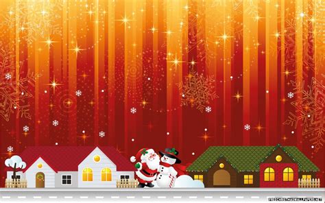 Christmas City Lights 1440x900 Wallpaper