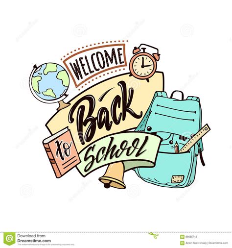 Welcome back full movie is a great movie ever as a comedy. Welcome back school stock vector. Illustration of colorful ...