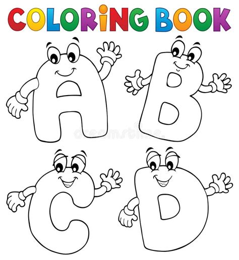 Abcd Coloring Page