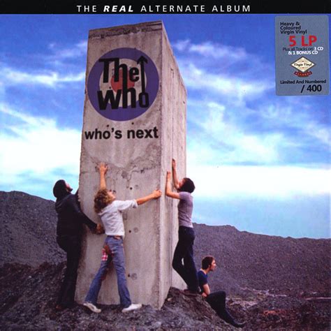 The Who Whos Next The Real Alternate Album 2012 Coloured Vinyl