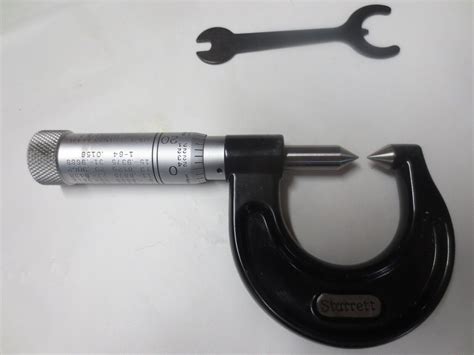 Starrett 210a P Thread Comparator Micrometer Ebay