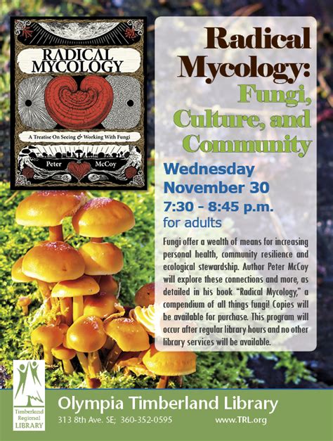 Radical Mycology: Fungi, Culture, and Community - ThurstonTalk