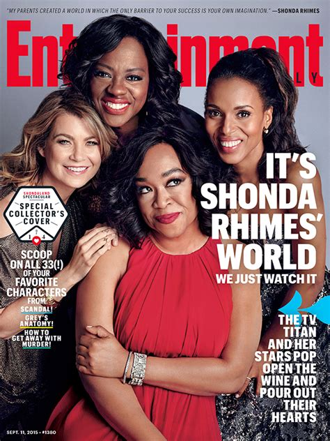 Its Shonda Rhimes World See 4 Sizzling Hot Covers Of Her Hit Series