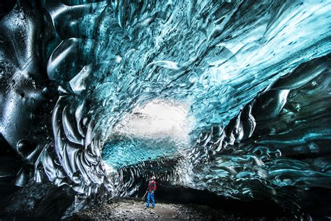 Ice Ice Cavey Photographer Ventures Inside Jaw Dropping