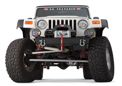 Rock Crawler Stubby Front Bumper For Jeep Tj 87700 Warn Industries