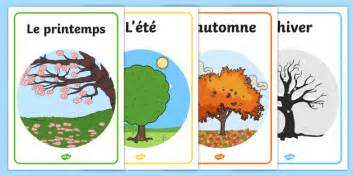 The Seasons In French Posters Twinkl Language Resources