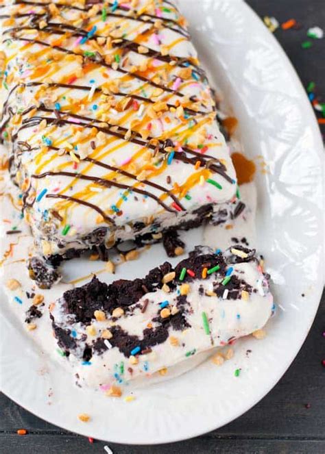Ultimate Brownie Ice Cream Sundae Cake Neighborfood
