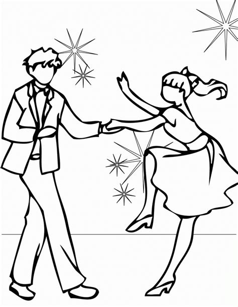 Dance Coloring Pages Best Coloring Pages For Kids