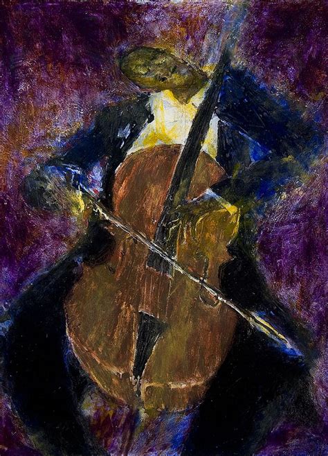 Man Playing Cello Courtesy Of One Of Our Artists Jerome Wright