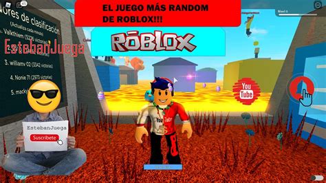 El Juego MÁs Random De Roblox Youtube