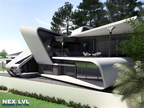 Futuristic Ultra Modern Houses Architecture Model House Innovative
