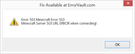 Fix 503 errors on your site. How to fix Error 503 (Minecraft Error 503) - Minecraft ...