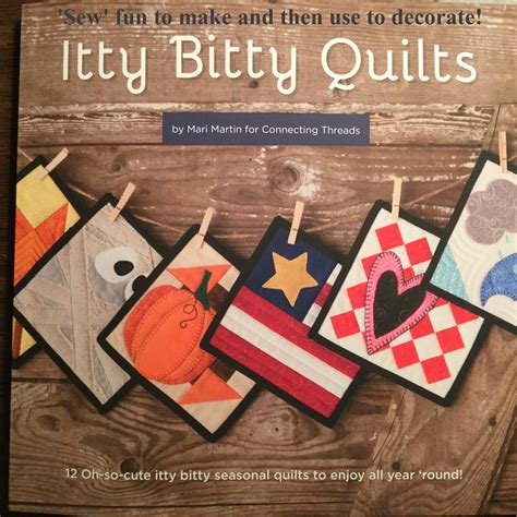 Best Book For Easy Miniature Quilt Block Patterns Itty Bitty Quilts Book