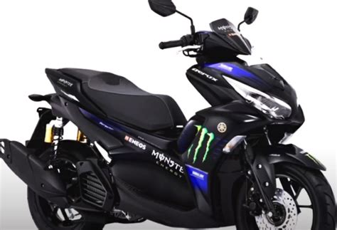 Kental Nuansa Balap Yamaha Rilis All New Aerox 155 Connected Motogp Edition Info Sepeda Motor