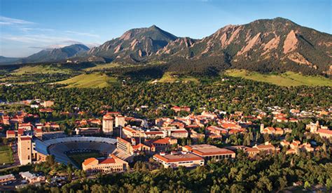 The 780 acre campus features tuscan vernacular revival architecture, unique among campus buildings. About the CU System | University of Colorado