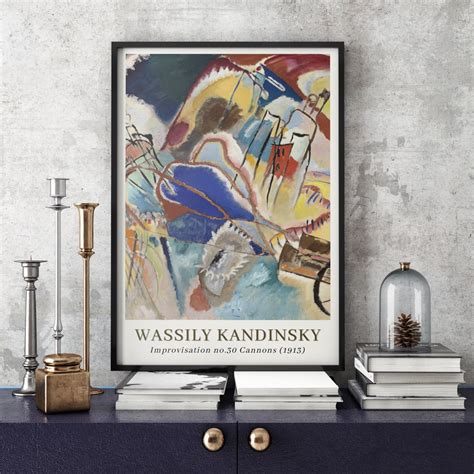 Wassily Kandinsky Improvisation No30 Cannons Etsy