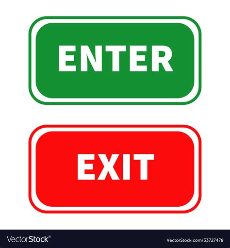 Entrance Signs Printable