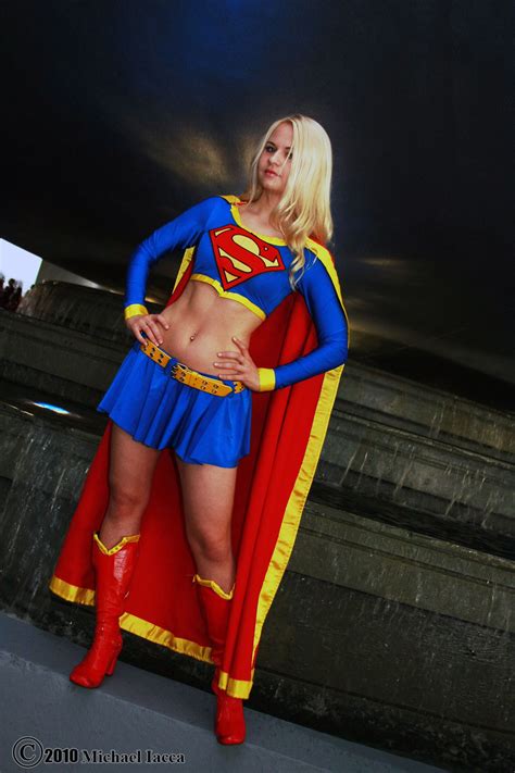 Kara Zor El Pretty Supergirl Cosplay Superheroes