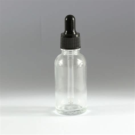 5 100ml Clear Glass Reagent Liquid Pipette Bottle Eye Dropper Drop