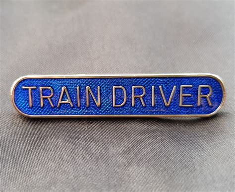 Train Driver Badge The Railway Station