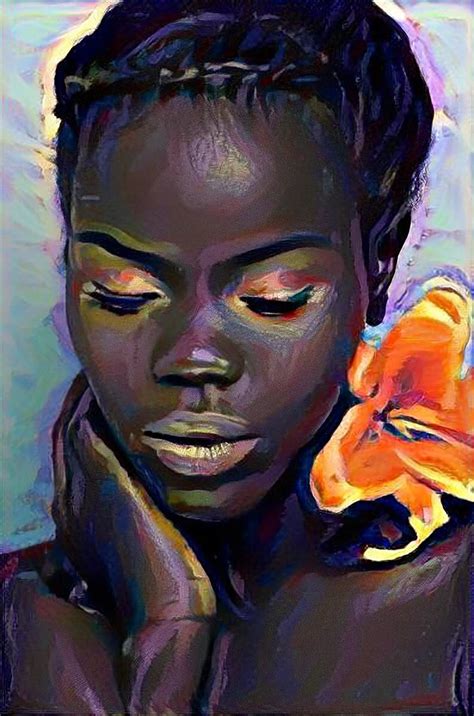 Pin By Mercy On Art African American Art Black Art Pictures Afro Art
