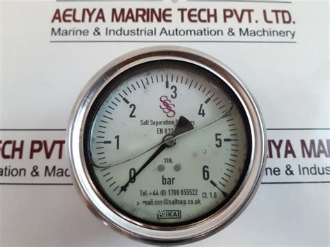 Wika En 837 1 Pressure Gauge 0 6 Bar Aeliya Marine