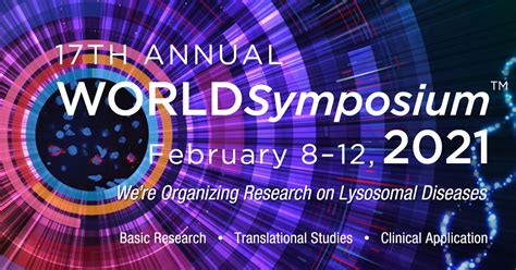 From housekeeping, room attendants, and restaurant staff. Lysosomal Diseases Research & Conference | WORLDSymposium 2021