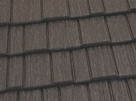 Classic Metal Roofing Systems Country Manor Shake Color Brown Style