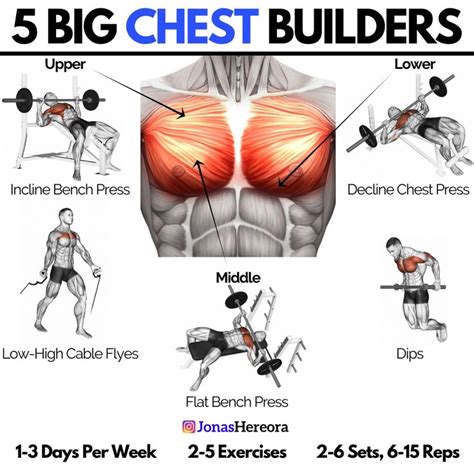 The Best Chest Exercises For Building A Broad Strong Upper Body In 2020 With Images Chest