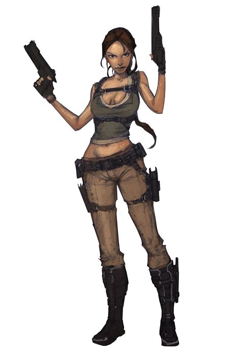 Adventures Of Lara Croft Artwork