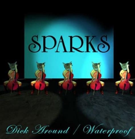sparks dick around waterproof uk cd single cd5 5 373407