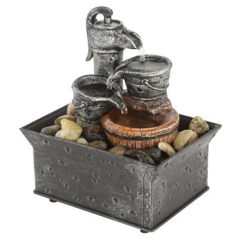 Tranquility Water Pump Fountain Indoor Water Fountains Tabletop