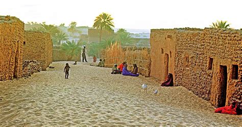 Fascinating Humanity Niger Fachi Oasis Not Much To Do After Sunset