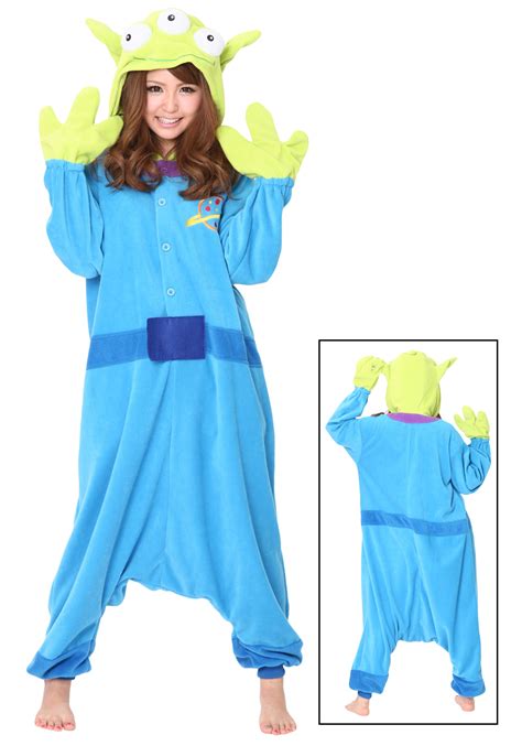 How to make your own alien halloween costume? Alien Pajama Costume