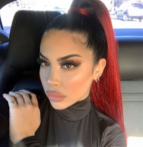 Valeria Black Hair For Girls Pretty Look Glossy Lips Hot Instagram