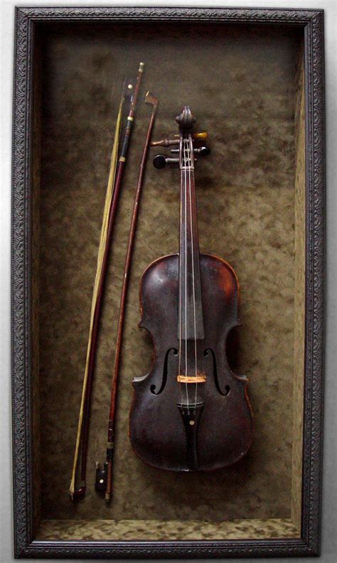 Athens Art Frame Violin Shadow Box Violin Custom Shadow Box