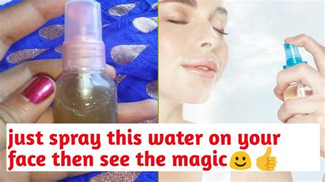 Face Spray For Clearspotless And Glowing Skin Youtube
