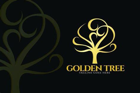Looks Like A Golden Tree Logo Logodix
