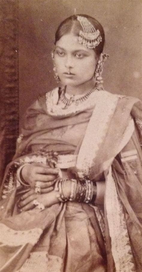 A Lucknow Courtesan Daroga Abbas Ali Ca 1865 1870 Vintage India