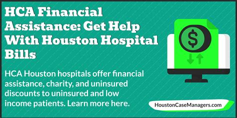HCA Houston Financial Assistance: Get Help With Hospital Bills