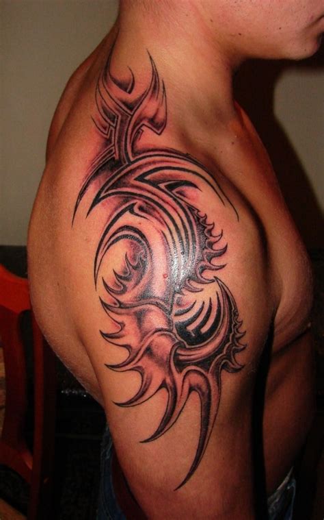 Https://techalive.net/tattoo/art Of Tribal Shoulder Tattoo Designs
