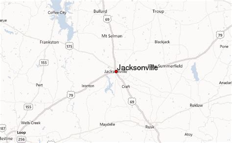 Guía Urbano De Jacksonville Texas