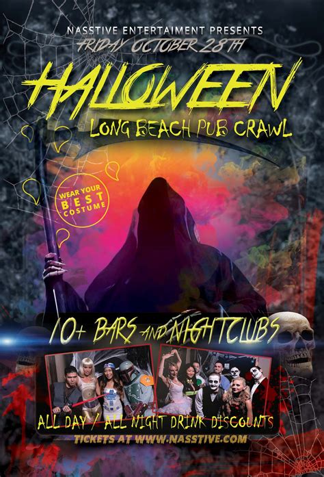 los angeles halloween bar crawl and pub crawl