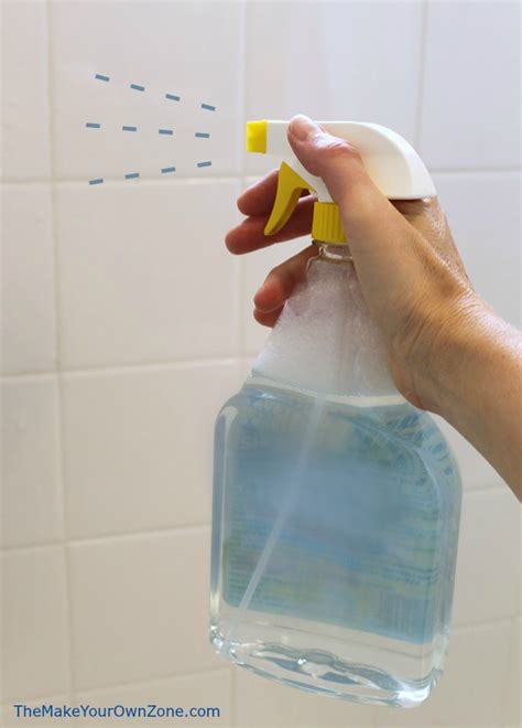 Also, this cleaner doesn't require a glass bottle that can be scary in the beginning especially if you have little ones. Homemade Daily Shower Cleaner Spray | Daily shower cleaner ...