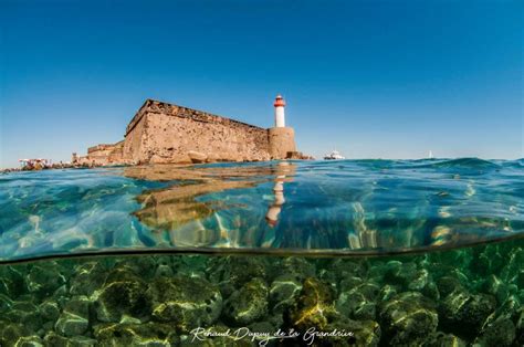 Hérault Cap Dagde Lîle De Brescou Seule île De La Région