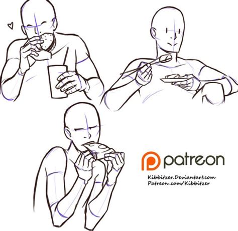 Eating Manga Pose Reference Anatomy Reference Drawing Reference Poses