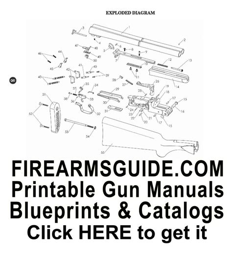 Printable Gun Manuals Blueprints Schematics And Catalogs